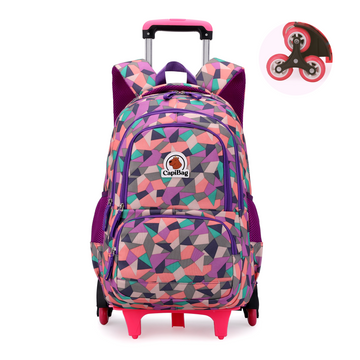 Mochila Infantil 6 Ruedas 30L Capibag